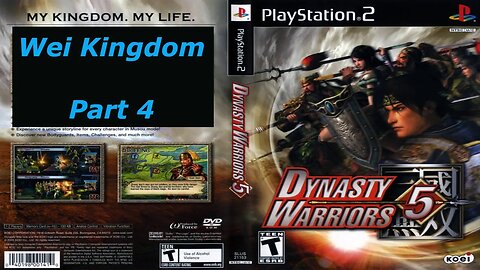 Dynasty Warriors 5 Wei Kingdom Full Game Walkthrough Part 4/7 - No Commentary