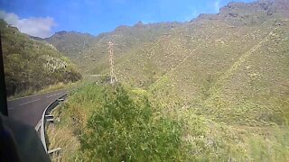 Beautiful bus-trip in the mountains of Tenerife