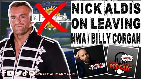 Nick Aldis SHOOTS on Leaving NWA and Billy Corgan | Clip from Pro Wrestling Podcast Podcast #nwa