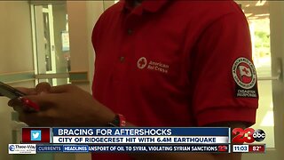 Family thankful for American Red Cross evacuation center after 6.4 magnitude earthquake