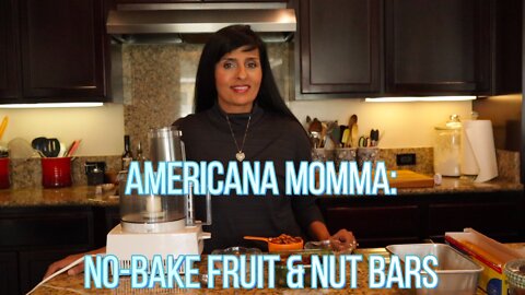 Fruit & Nut Bars- No Bake and No Fake Ingredients 🇺🇸