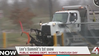 Leeâs Summit prepares for snow