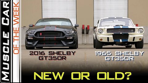 2016 Ford Shelby GT350R vs 65 : Muscle Car Of The Week Video Episode 302 V8TV