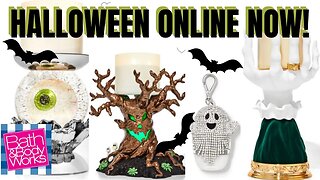 👻 HALLOWEEN IS LIVE NOW ONLINE! 👻 | BOOTIFUL ITEMS! | BATH & BODYWORKS | #bathandbodyworks #candles