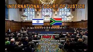 International Court of Justice Hearing Day 2 State of Israel Opening Defence Statements