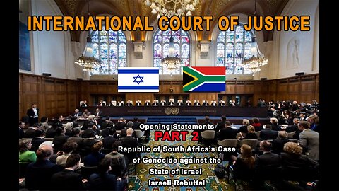 International Court of Justice Hearing Day 2 State of Israel Opening Defence Statements