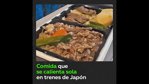 Novedoso sistema para calentar comida en trenes de Japón