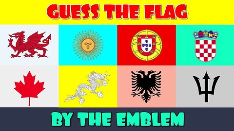 Guess the Flag by the Emblem Quiz