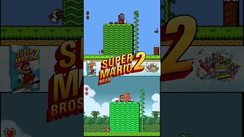 Super Mario 2 version Nes y Mario All-Stars