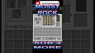 Mossy Rock Banner | Minecraft