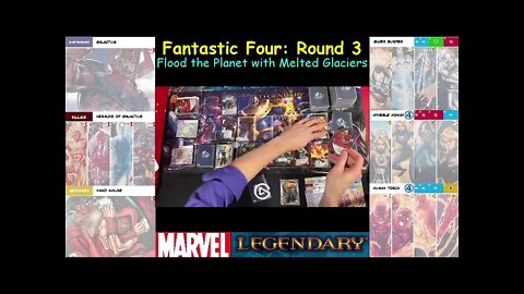 Marvel Legendary Deck Building Game: Fantastic Four, Round 3
