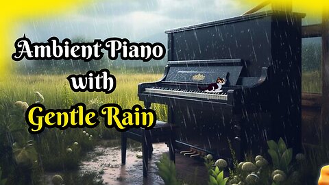 Relaxing Piano for Focus, Sleep and Stress Relief (with Gentle Rain)