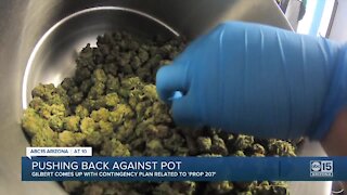 Gilbert says marijuana poses a threat to health, safety, security of community