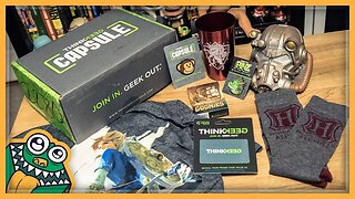 ThinkGeek Capsule #1 - Unboxing and Overview