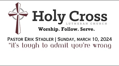 3/10/2024| TITLE | Holy Cross Lutheran Church | Midland, TX