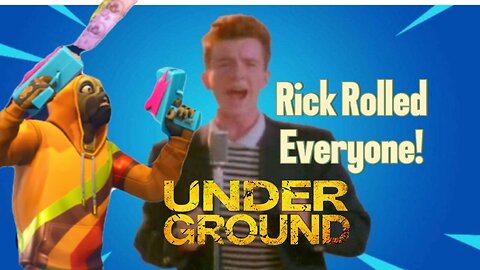 Rick Rolled the Lobby Fortnite