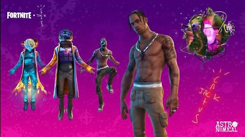 Travis Scott and Fortnite Present- Astronomical (Full Event Video)