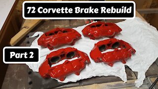 Part 2 of 72 Corvette Brake Rebuild