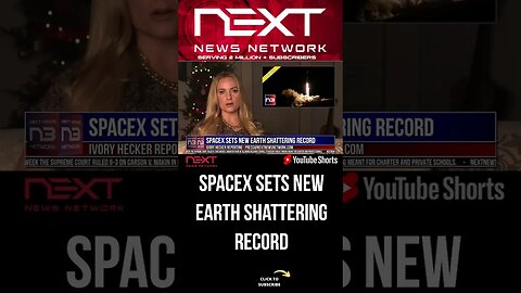 SpaceX Sets New Earth Shattering Record #shorts