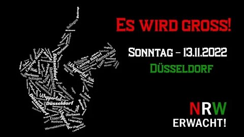 Trailer: NRW ERWACHT Demo Düssleldorf 13.11.2022