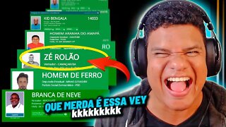 OS MAIS ENGRAÇADOS E BIZARROS CANDIDATOS DE 2022 - TENTE NÃ RIR #01 - | React Anime Pro