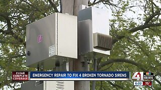 Repairs made to several tornado sirens in Leavenworth County