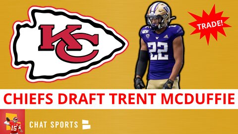 Kansas City Chiefs TRADE UP For CB Trent McDuffie In NFL Draft | FULL DETAILS