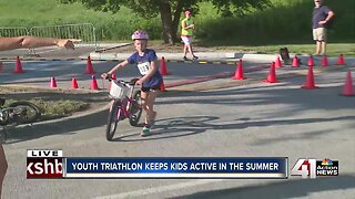 Hundreds participate in Youth Triathlon at the J