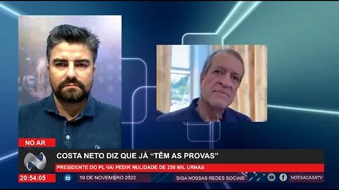 Costa Neto disse que já “têm as provas”, Guedes aconselha Lula