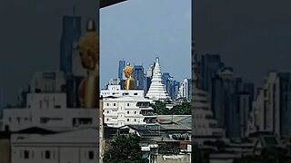 Bangkok Buddha Skyline Statue / Shrine / Wow #travel #Buddha #Thailand #bts #Bangkok