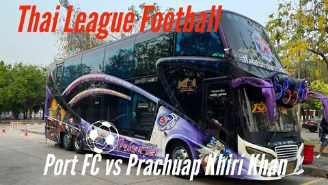 Bus trip with Port FC to Prachuap Khiri Khan - March 2022 - with a stop on Ao Manow Beach