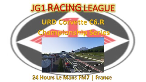 Race 8 | JG1 Racing League | URD Corvette C6.R | Le Mans | France
