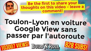 Toulon-Lyon en voiture Google View sans passer par l'autoroute