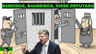 BANDIDOS, BANDIDOS, VOCÊS DEFENDEN BANDIDOS DISSE DEPUTADO