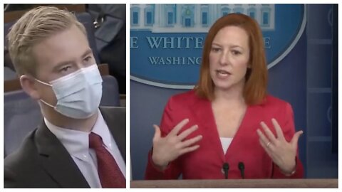 Peter Doocy Uses Jen Psaki's Old Tweets to DESTROY Her While she Tries to Cover for Biden's Lies!