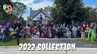 👻My full 2022 Halloween Animatronic Collection (100 Animatronics!)🎃