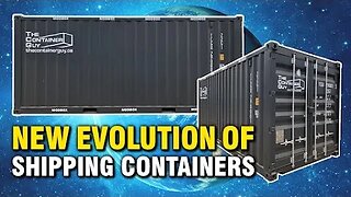 My New Shipping Container Design Makes Them Easy To Modify! All Sea Cans Should Be Built This Way!