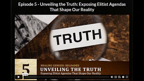 HGR- Ep 5: Unveiling the Truth: Exposing Elitist Agendas That Shape Our Reality
