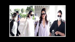 Parineeti Chopra, Karisma Kapoor with son, Karishma tanna snapped at the airport | SpotboyE