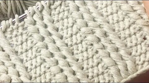 🧶Super Easy Tunisian Crochet Baby Blanket For Beginners