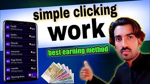 Daily earn money app| Online earning in Pakistan on mobile | simple clicking work