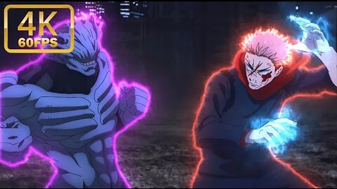 Itadori Uses 120% Potential Cursed Energy To Defeat Final Form Mahito | 4K 60FPS | Jujutsu Kaisen