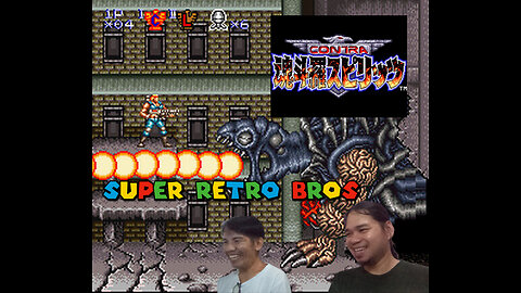 Contra Spirits gameplay (SFC)