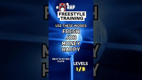 Could You Rap Over This HARD TRAP x Freestyle Type Beat? 🔥 | Freestyle Rap Training 1 #shorts