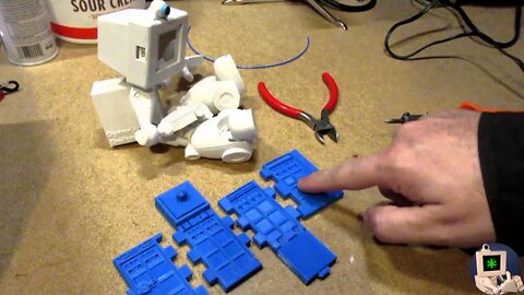 3D Printing Project - TARDIS Run Assembly