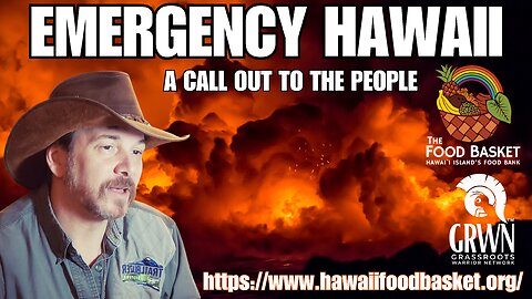 EMERGENCY HAWAII: A CALL TO THE PEOPLE, WATCH UNTIL THE END!!!