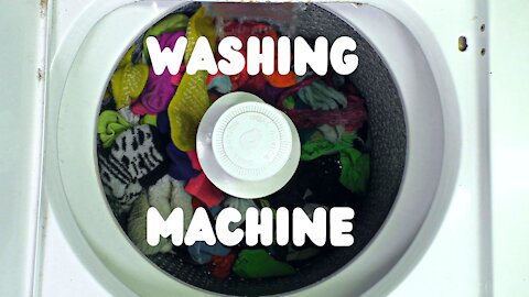 Washing Machine | Socks and underwear | Relax, calming sounds ~ ASMR ~