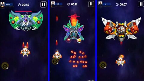 Boss Fight Level 1 to 5 | Space Shooter Galaxy Attack | Rocket Studio | Watch4Gain