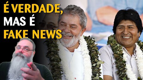 Lula autorizou Evo a nacionalizar refinarias da Petrobrás é trans-fake_ é verdade, mas é fake news