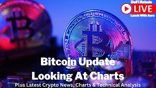 Live! Bitcoin Price Update | Looking At Charts | Technical Analysis